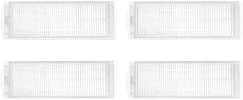 HEPA Filter Set for Xiaomi Robot Vacuum S40 Pro OV71GL, Provides Thorough Dust Filtration and Easy Replacement, Includes 2 or 4 Filters for Extended Use 4 PACK
