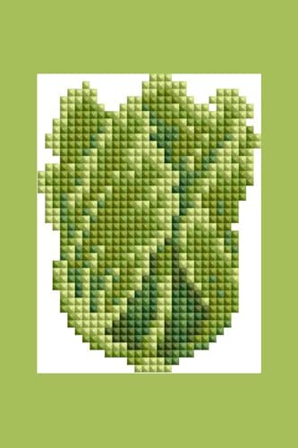 DIAMOND ART CLUB Mini Dazzles - Veggies, Fun DIY Diamond Painting Kit for Adults, Diamond Art Canvas for Beginners, 4\" x 6\" (Pack of 6)