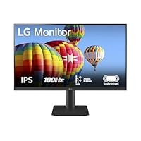LG 27MS550 Monitor 27' Full HD IPS, Altezza Regolabile, Speaker Stereo 4W, 100Hz, 1920x1080, 2x...