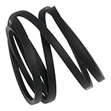 MoSundi Courroie d'entraînement pour tondeuse à gazon, 1,27 x 98,9 cm, compatible avec John Deere GX24154 M118760 M41668 120 140 300 314 316 317 318 322 330 332 338 42 0 4300 Série