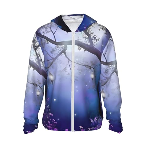 Sweat à capuche avec fermeture éclair imprimé floral pour femme