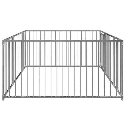 vidaXL Outdoor Hundezwinger 200x200x100cm Hundekäfig Hundehaus Hundehütte