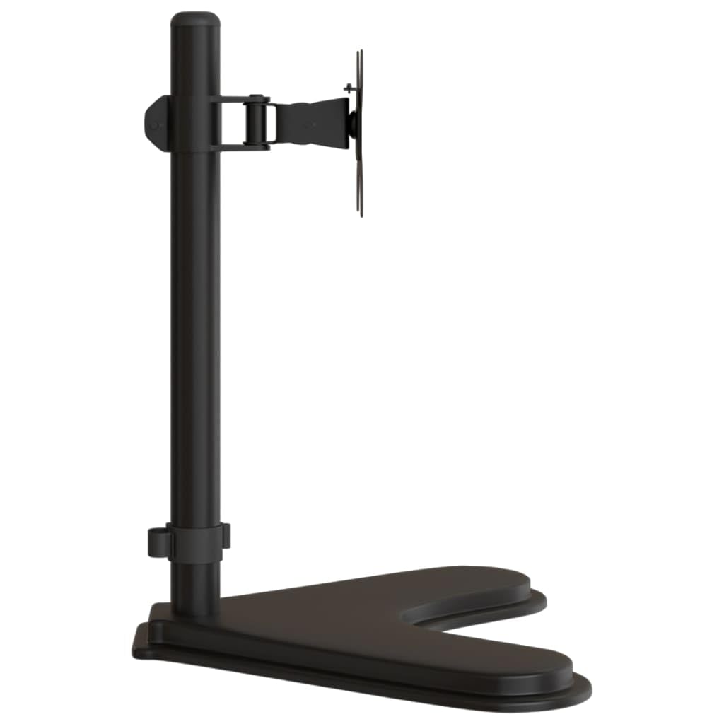 Supporto per monitor in acciaio nero VESA 75 100 mm