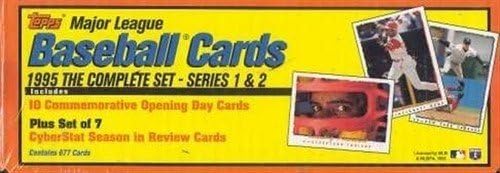 1995 Major League Baseball Cards The Complete Set Series 1 & 2