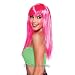 Bristol Novelty BW876 Passion Perruque longue Rose Fluo Taille Unique