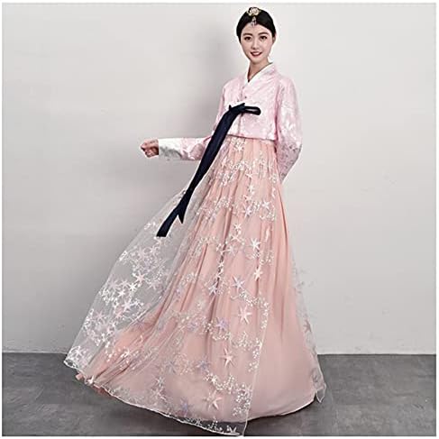 Miniatura 2 de Hanbok - Vestido de mujer coreano tradicional Hanbok coreano tradicional ropa tradicional coreana disfraces nacionales coreanos