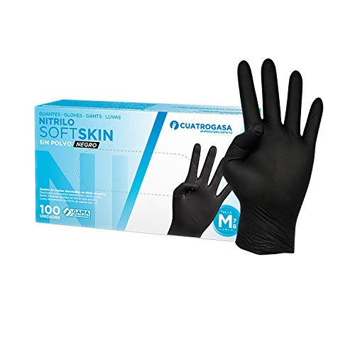 4GASA GUANTES NITR SOFTSKIN NEG TXL