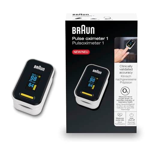 Braun YK-81CEU - Pulsioxímetro Braun 1 (Saturación de Oxígeno, Niveles