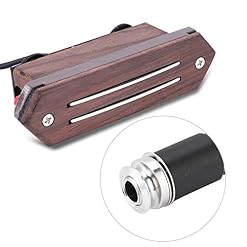 Micro de guitare, Capteur à double rail ajustable en bois de rose accessoire pour instrument de musique à guitare folk - Les Beatles, Paul McCartney, John Lennon, RIngo Starr, George Harrison Micro de guitare, Capteur à double rail ajustable en bois de rose accessoire pour instrument de musique à guitare folk – Image 5