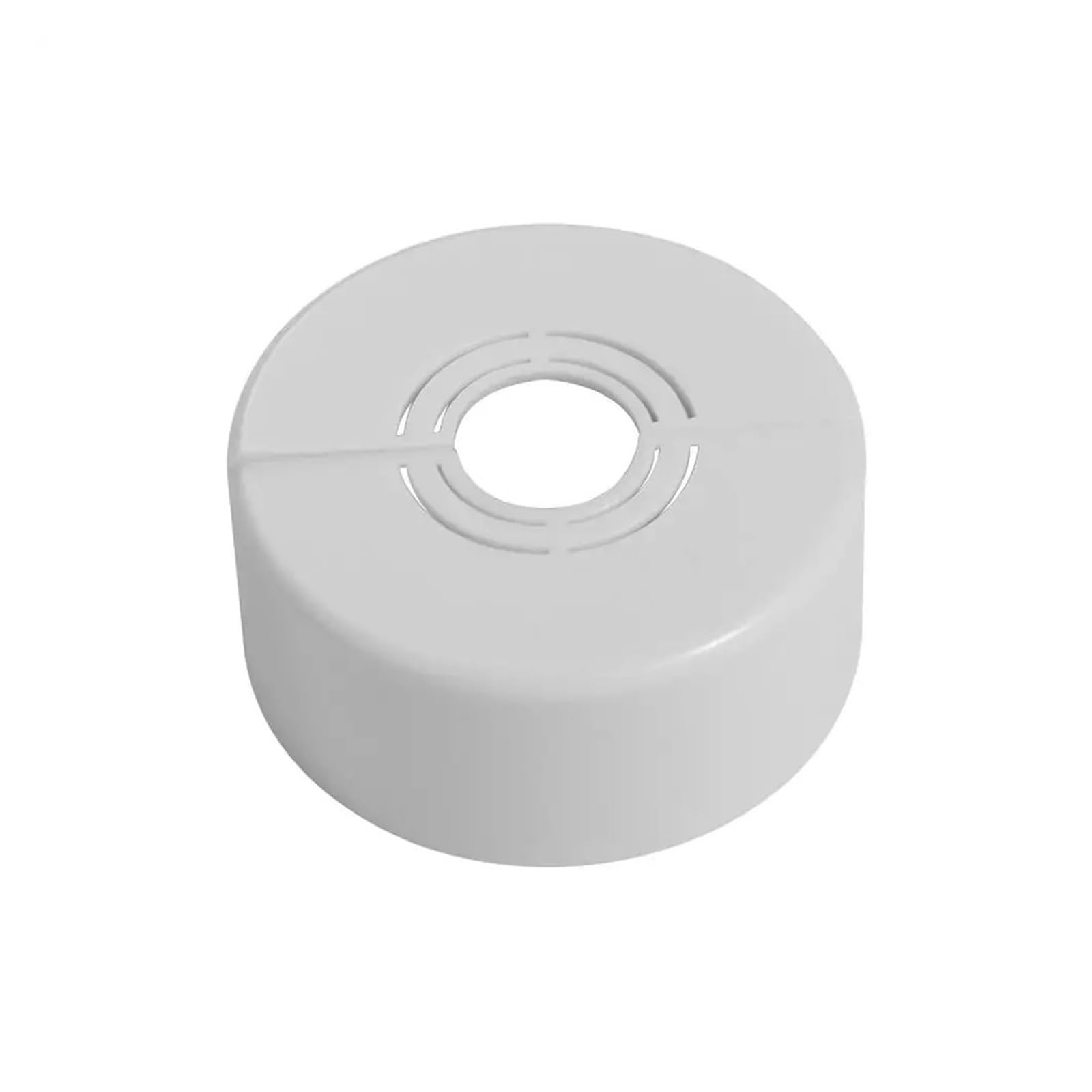 Dasjkdi White-7X3cm 20Pcs Useful Abs Shower Faucet Cover Adjustable Wall Flange Pipe Covers Plating Kitchen Tap Accessories For Wall Holes(White-7X3cm)