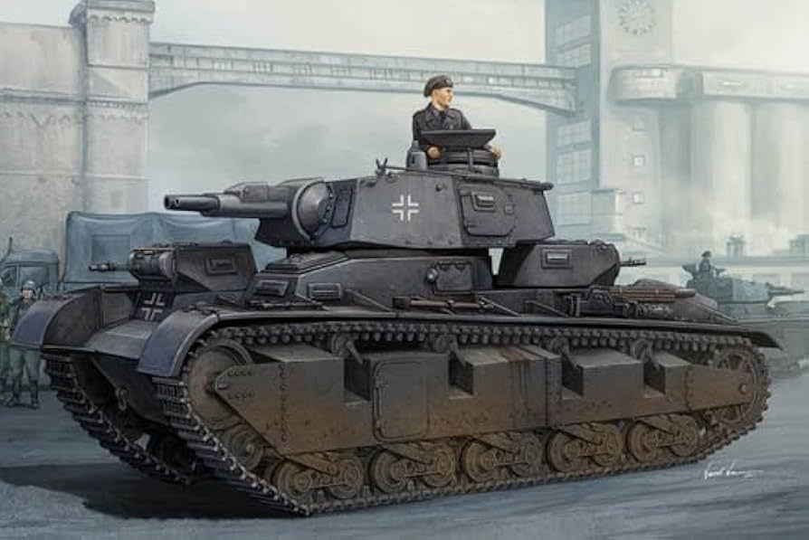 (未使用･未開封品)　トランペッター 1/35 ノイバウフォールツォイク クルップ プラモデル 7z28pnb WW.II ドイツ軍 ノイバウファールツォイク多砲塔戦車 (3-5号車