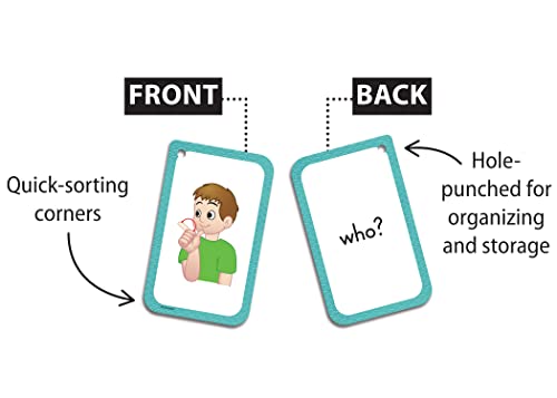 Teacher Created Resources Sign Language Flash Cards (Ep62076), White Medium #TOP1