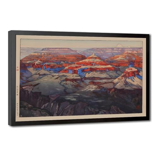 Grand Canyon Hiroshi Yoshida toile deco murale pour salon elegant