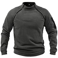 Générique Sweat-Shirt Col Rond Pour Homme,Sweat-Shirt Sweat De Travail Homme Classic Crewneck Sweater Couleur Unie Confortable Simplicité Hauts D' Hiver Et D'automne Libre Sport Casual Hiver