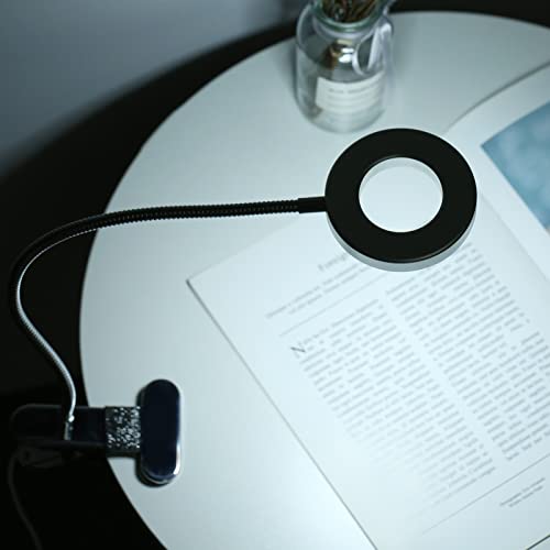 Lámpara de mesa USB con clip para evitar el cansancio visual