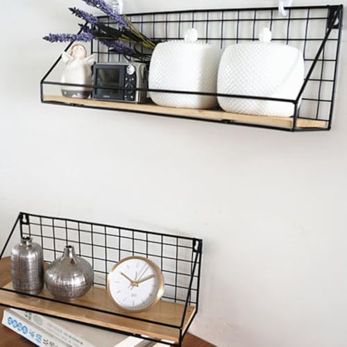Estante de almacenamiento multiusos para cocina y dormitorio de hierro negro 3