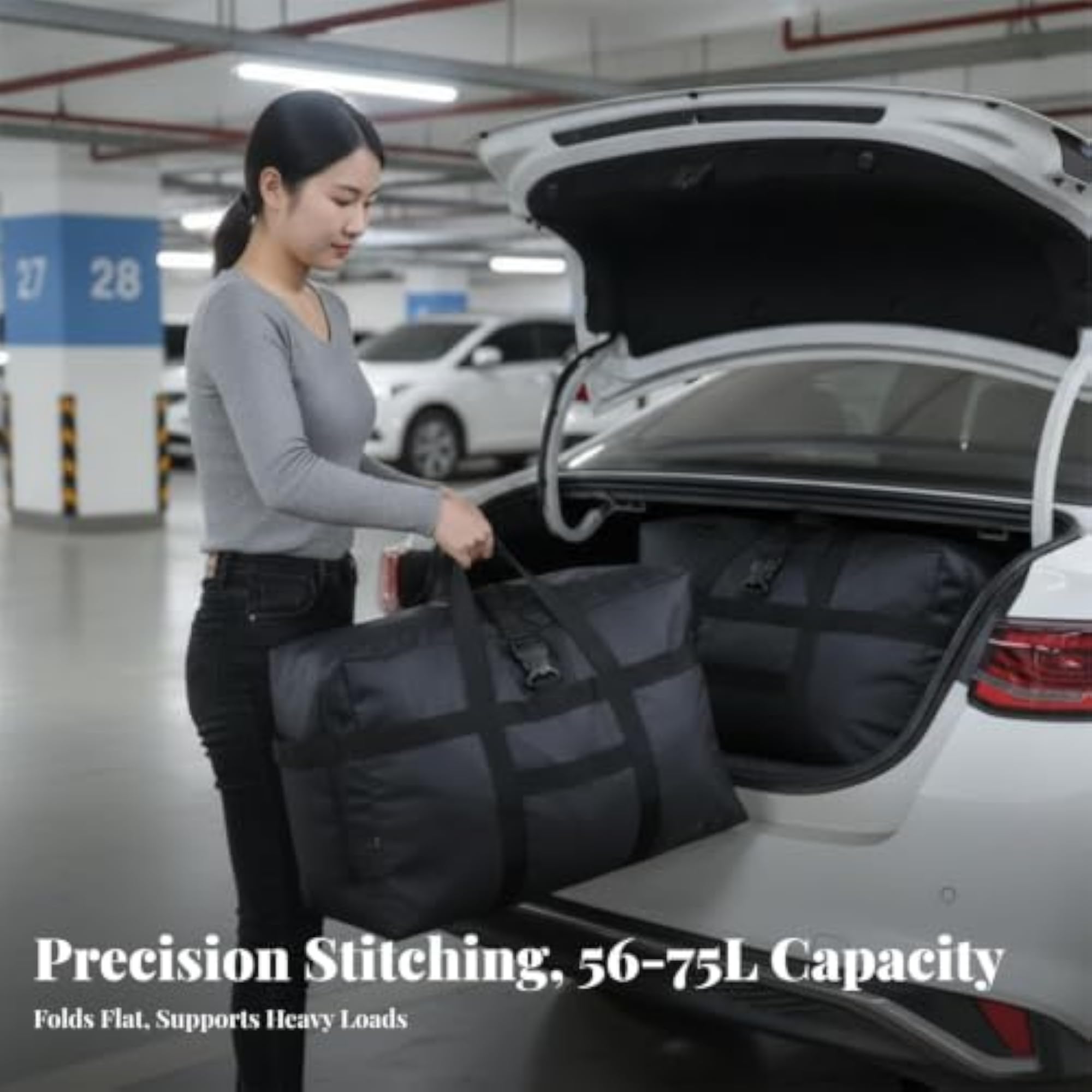 Soft-Sided Oxford Cloth Storage Bag for Moving