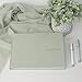 ZICOTO Beautiful Linen Wedding Guest Book for Your Wedding Reception - Simply Elegant Guestbook to Sign in and Add Polaroid Photos - The Perfect Baby Shower Guest Book and Addition to Your Big Day
