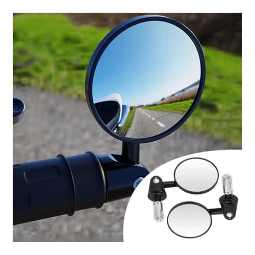 Espejo retrovisor para motocicleta extensible y pequeño para rutas urbanas de vision amplia 2