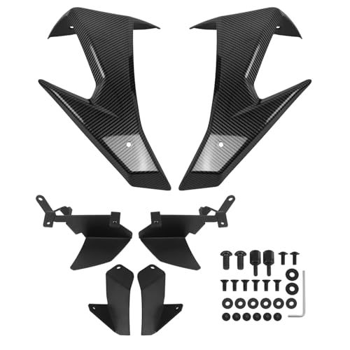 Carénage latéral réservoir GSX8S 2025 kit d'aileron avant moto noir