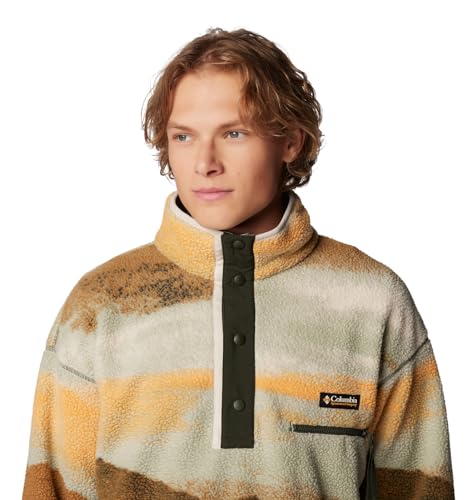Image of Columbia Helvetia II Printed Half Snap Fleece