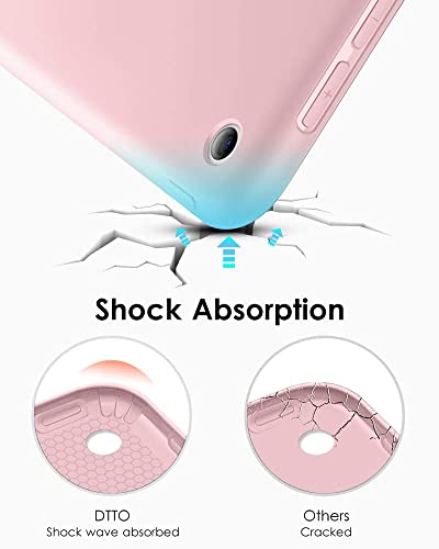 DTTO Soft Case for for iPad 9th/8th/7th Generation 10.2-inch, Rose Gold - image 4