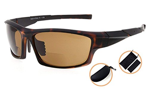 Image of Eyekepper Bifocal Sunglasses for Women Men, Rectangular Frame