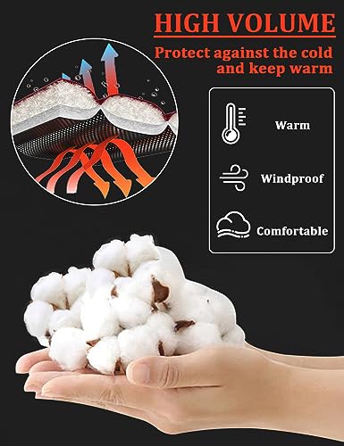 Wyeysyt Women's Winter Zip Cropped Puffer Jacket Long Sleeve Warm Short Down Coats Stand Collar Quilted Jacket with Pockets(Khaki-M)2