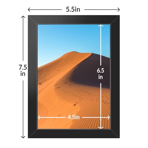 Image of LaVie Home 5x7 Picture Frames Set of 12,Frame for 5x7 Pictures,Photo Frames for Wall Mounting or Table Top Display,Black