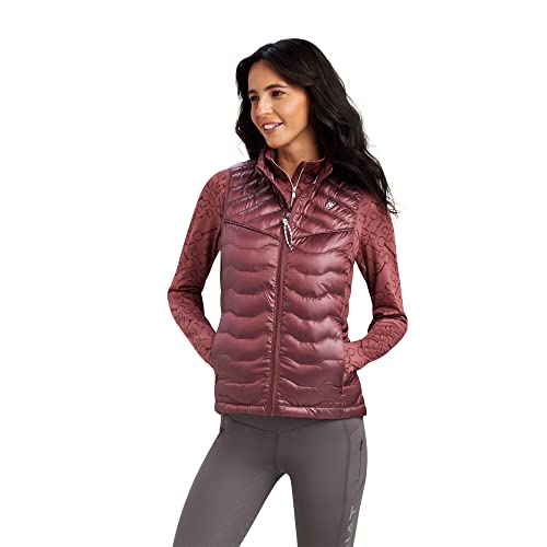 ARIAT Ladies Ideal Down Vest XL Wild Purple