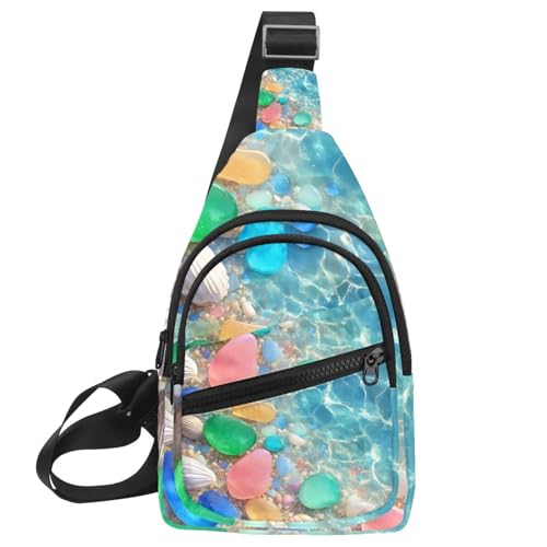 Sac à dos à bandoulière Beachglass pour voyage et randonnée en liberté