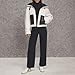 Levi's Women's Reversible Sherpa Faux Leather Shorty, Black/Cream, X-Small