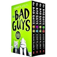 The Bad Guys Episodes 1-8 Collection 4 Books Set by Aaron Blabey