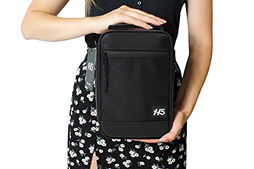 H5 Large Smell Proof Storage Box with Combination Lock – Odor-Proof Stash Case w/Activated Carbon Filter, YKK Zippers, Container & 4 Resealable Pouches – Travel & Home Discreet Organizer - Image 6