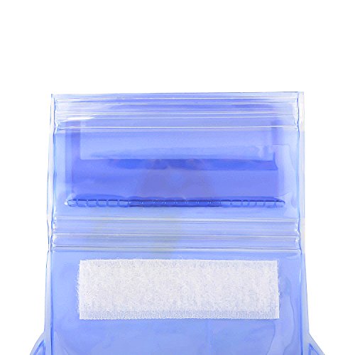 Insten Waterproof Bag Case for Cell Phone/PDA - Retail Packaging - Blue - Thumbnail 4