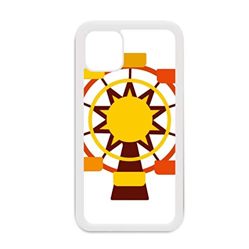 Coque iPhone 12 Pro Max antichoc grande roue blanc contre les rayures quotidiennes