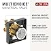 Delta Faucet R10000-UNBX MultiChoice Universal Tub and Shower Valve Body for Tub Faucet Trim Kits