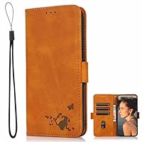 SEAHAI Cover In Pelle Per ZTE Blade A31 Lite – Custodia A Portafoglio Con Slot Carte E Supporto, Rossa