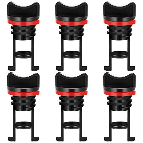 6 Pieces Nylon Kayak Drain Plugs Thread Drain Plugs for Kayak Dinghy