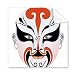 Peking Opera Head Colorful Mukezhai Cleaning Cloth Phone Screen Glasses Cleaner 5pcs