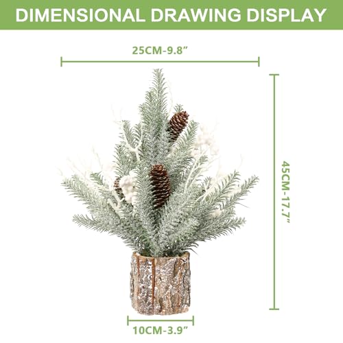 Super-Holiday-Small-Christmas-Tree-Artificial-White-Berry-Mini-Tabletop-Christmas-Tree-Decorations-for-Home-Holiday-Indoor-Party-Xmas-Winter-Decor Super Holiday Small Christmas Tree Artificial White Berry Mini Tabletop Christmas Tree Decorations for Home Holiday Indoor Party Xmas Winter Decor
