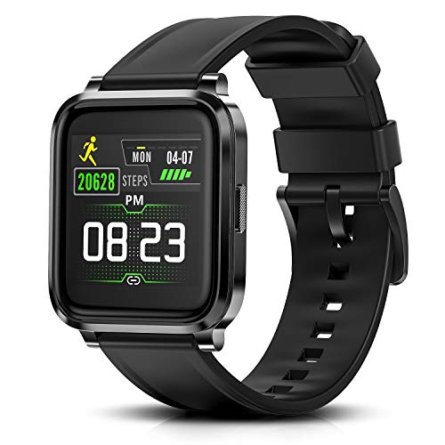 RTAKO Smart Watch for Men Women, Fitness Tracker Watch with Heart Rate Monitor Blood Oxygen Meter, I