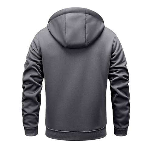 Mens Winter Coat Sherpa Big and Tall Fleece Lined Warm Vintage Hunting Plush Thicken Zip Up Long Sleeve Streetwear2