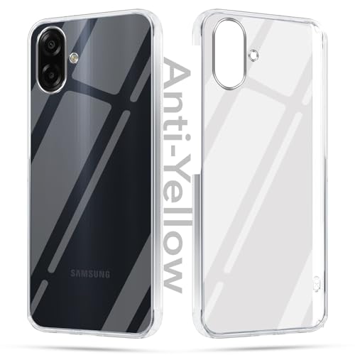 Image of Jkobi Lifetime Anti-Yellow Clear Back Cover Case for Samsung Galaxy M07 | Samsung Galaxy F07 (Sleek Hard Crystal | Shockproof and Camera Protection)