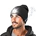 Bluetooth Beanie with a Light,Bluetooth 5.2 HD Stereo,14 Hours Play Time,Built-in Microphone, USB Rechargeable 4 LED Fashlight Hat with Men's/Women's Christmas Electronic Gift (Black)