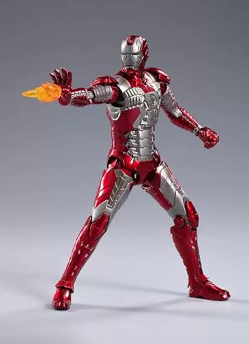 Image of ZD Box Toys Collectible Action Figure Full Box Set: Anniversary Series Non-Luminous Version 1:10 Scale 17cm Super Hero (MK - Iron Mark 5)