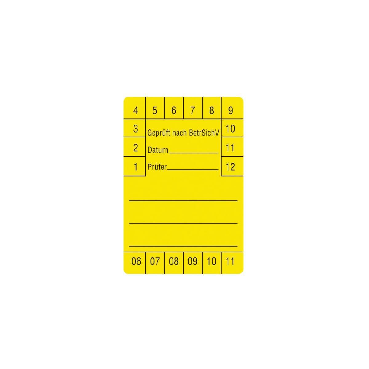 Beha 2146081 Amprobe 1280D étiquette de prélèvement pour contrôle