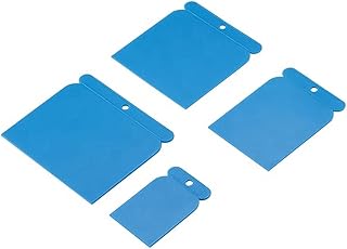 Royal Apex Drywall PVC Square Scraper Putty Knife Set