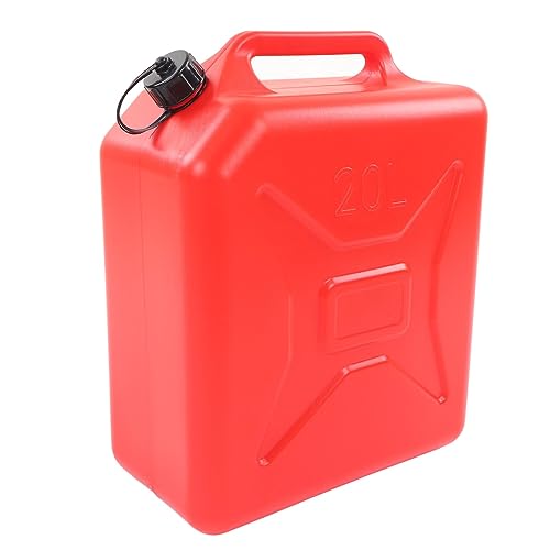 Jerry Can de Gasolina de 5,2 Galões, Jerry Can de Grau Alimentício de Escala Transparente HDPE Retar