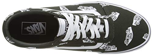 Vans Vans Men's Ward Suede/Canvas Trainers, Green ((OTW Scatter) Forest Night/White Syk), 5.5 (38.5 EU)